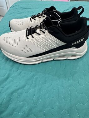 RBX Black and White Performance Running Shoes